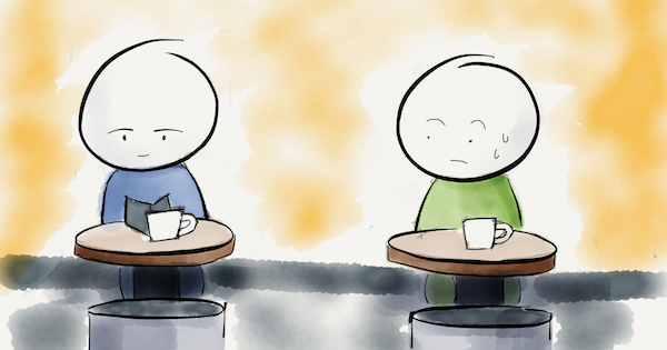 カフェで外国人を見かけたら、どうやって話しかける？