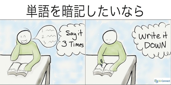 暗記量が5倍に 単語を暗記するために１つのコツ