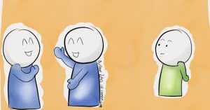 外国人と話せる場面にいないと、外国人と話す可能性は完全に０％でしょう。 でも外国人と話せる場面にいるだけで、たとえ英語が流暢に話せないとしても話す可能性はきっと０％より高いはずです。