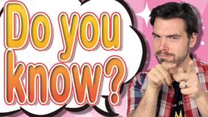 【動画】もしかしてあなたも「Do you know ○○?」って使ってる！？